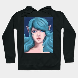 Portrait of a Sea Nymph Hoodie